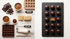 Karamelové pralinky z horkej čokolády: doma ich spravíte aj bez cukrárskej výbavy
